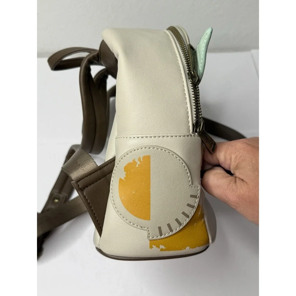 Loungefly Star Wars The Child Grogu Baby Yoda‎ Mini Backpack Tan Teens Disney